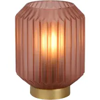 Lucide SUENO - Tafellamp - Ø 13 cm - 1xE14 - Roze