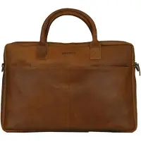 Dstrct Limited Laptoptas - 17 inch - Cognac