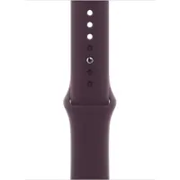 Apple Watch 42/44/45 mm Siliconen Horlogeband Sport Donkere kers
