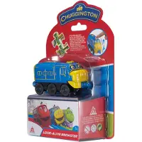 Chuggington trein Look Alive junior 9,5 x 2,6 cm blauw 7 delig