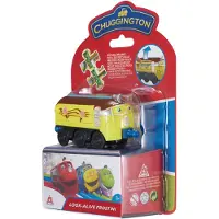 Chuggington trein Look Alive junior 9,5 x 2,6 cm geel 7 delig