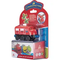 Chuggington trein Look Alive junior 9,5 x 2,6 cm rood 7 delig