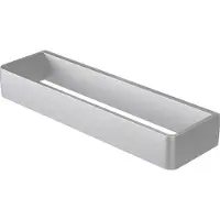 Haceka Aline gasten handdoekhouder geborsteld aluminium
