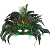 Coppens - Oogmasker peacock queen