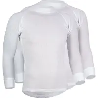 Avento Thermoshirt Lange Mouw - Heren - 2-Pack - Wit - Maat M