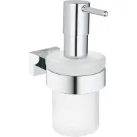 GROHE Essentials Cube zeepdispenser Chroom