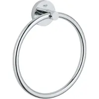 GROHE Essentials handdoekring rond Chroom