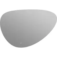Guido Gusto Badkamerspiegel Angelo zonder lijst met verwarming, dimbare Led verlichting en touch sensor 80x55x3cm