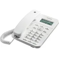 Motorola CT202 vaste telefoon - handenvrij spreken - nummerweergave (FSK) - wit