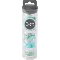 SIZZIX Sequins & beads mint julep -