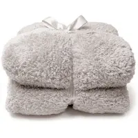 Unique living Plaid Teddy - Pebble