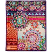 Hip plaid Sherhia 130 x 160 polyester