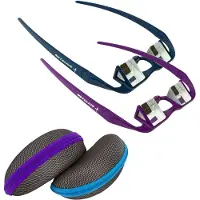 Metolius - Upshot Belay Glasses - Veiligheidsbril One Size, purper