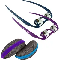 Metolius - Upshot Belay Glasses - Veiligheidsbril One Size, blauw