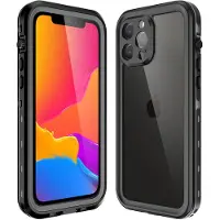 Redpepper Dot Plus Waterproof Backcover voor de Apple iPhone 13 Pro Max - Zwart