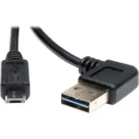 Eaton UR050-003-RA USB-kabel USB 2.0 0,91 m USB A Micro-USB B Zwart