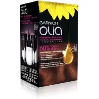 Garnier Olia Permanente Kleuring #5,5 Mahogany Set 4 stuks