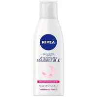 Nivea Essentials Verzachtende Reinigingsmelk - Gezichtsreiniger - Droge en gevoelige huid - Amandelolie - Hydramine - Gezicht Wassen - 200 ml