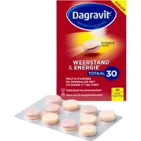 Dagravit Weerstand & Energie Totaal 30 Kauwtabletten