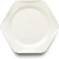 Essenza Sculpture Gebaksbord Ø 17 cm - Off white