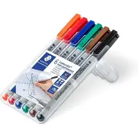 Staedtler Lumocolor S non-permanent - Box 6 st