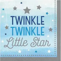 Witbaard Servetten Twinkle twinkle jongen