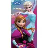 Disney Frozen badlaken / strandlaken Frozen - 100% katoen - Anna en Elsa handdoek