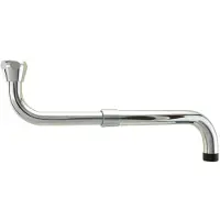 Neoperl onderuitloop 3/4 280mm chr