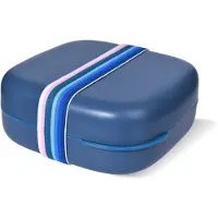 Hip - OBP Bento Box met Elastiek 1,3 Liter - Gerecycled Kunststof - Blauw