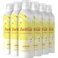 Zwitsal - Douche Mousse - Original - 6 x 200 ml - Voordeelverpakking