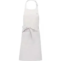Kariban Mijncadeautje Schort "MasterChef" - onbedrukt - keuken- en Barbecueschort - blanco - wit - 70 x 98 cm