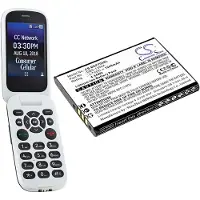 123accu Doro DBS-1350A accu (3.7 V, 1200 mAh, huismerk)