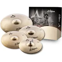 Zildjian A Custom Cymbal Box Set with Free 18 A Custom Crash