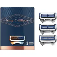 Gillette King Neck Razor Blades 3 stk.