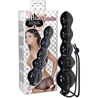 Huismerk My Black Jacks Globular Anale Dildo - Zwart