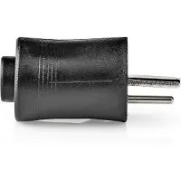 Nedis Speakerconnector | Speaker Male | Vernikkeld | 25 Stuks | Zwart