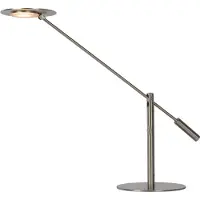 Lucide ANSELMO - Bureaulamp - LED Dimb. - 1x9W 3000K - Mat chroom