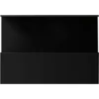 Nichba-Design Schoenenrek 50 Cm Zwart - Schoenenplanken Staal Black - 900117