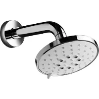 Hotbath Mate M169 3 standen hoofddouche 13cm met wandarm nikkel