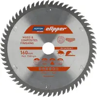 Norton Clipper Pro Serie - Cirkelzaagblad - 160mm - 20mm - Hout en Composieten