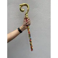 Hamlet Sinterklaas staf gevuld met smarties 54 cm - Sinterklaas decoratie - Sinterklaas voor grote kinderen - Sinterklaas Cadeautjes