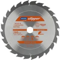 Norton Hout en Composiet - Zaagblad ATB Ripping - 280mm - 24 tanden - Voor Cirkelzagen en Afkortzagen