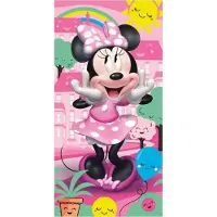 Minnie mouse handdoek - 100% katoen - strandlaken - 140 x 70 cm.