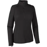 Patagonia - Women's Capilene Thermal Weight Zip Neck - Synthetisch ondergoed XL, zwart