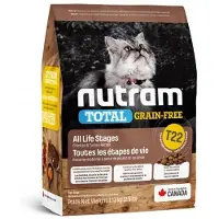 Nutram kattenvoer graanvrij Kalkoen en Kip T22 5,4 kg