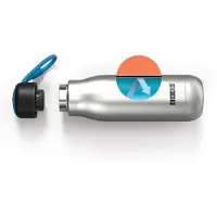 Zoku Hydration 500ml zilveren drinkbeker
