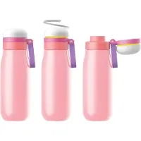 Zoku Drinkfles Kids Ultralicht Pink 500 ml