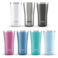 Zoku Hydration Drinkbeker - 3 in 1 - RVS - 591 ml - Paars - Thermosbeker