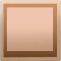 Guido Gusto Mat rose goud RVS Inbouwnis 30x30x10cm - Inbouwnis badkamer en Douche