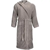 The One Towelling Badjas Wit Capuchon - L/XL
